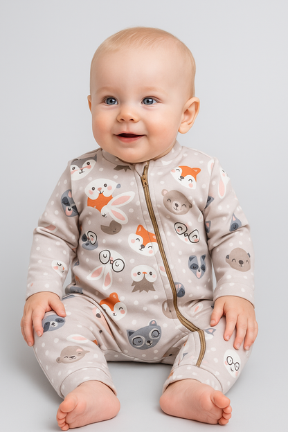 Baby Onesie - Forest Critters